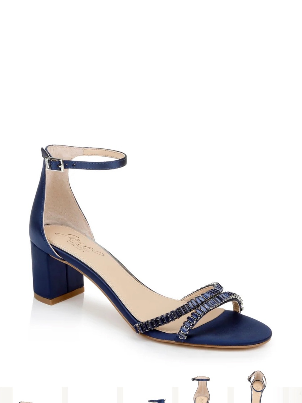 Jewel Badgley Mischka- Joanne Block Heel
